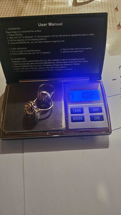 Злато 14 к пръстените са нови неса носени.