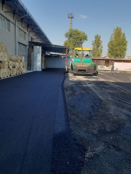 Asfalt xizmati Samarqand bo'ylab