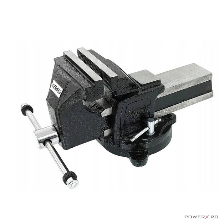 Menghina rotativa turnata, 125 mm, de banc, cu nicovala, Premium Line,