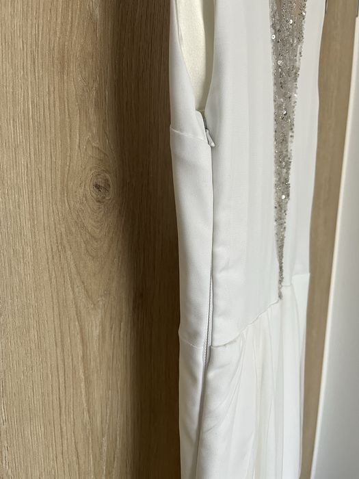 Rochie mireasa matase si tul marimea 34-36