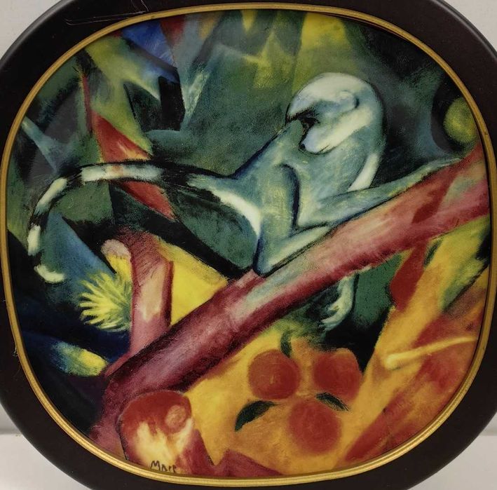 МАЙМУНАТА ROSENTHAL Порцеланова Чиния Картина Марк Брадекс