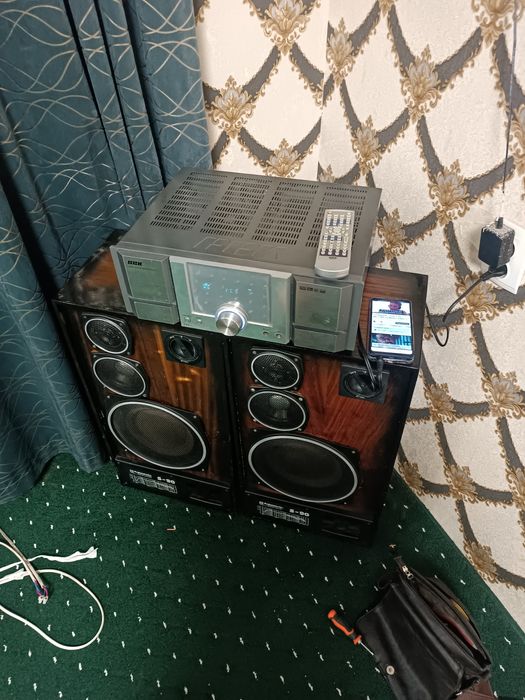 Продается калонки S90+усилитель BBK
