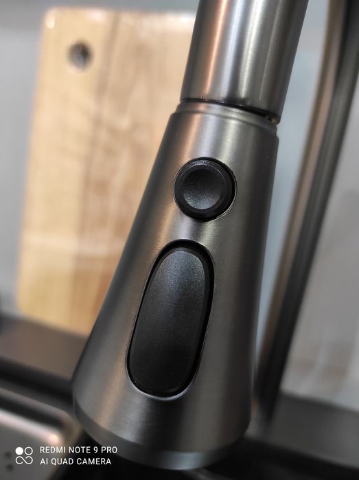 Елегантна многофункционална кухненска мивка Black Nano