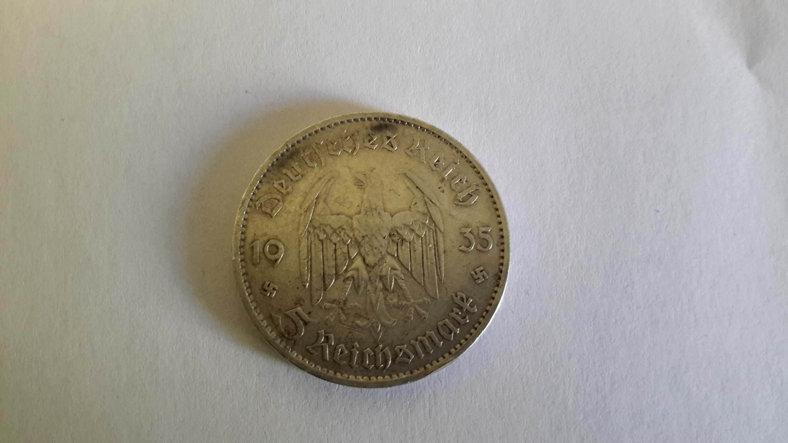 Moneda argint 5 Marci Reichsmark