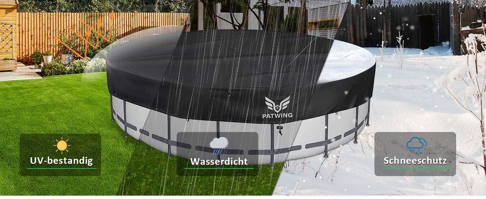 Prelata rotundă pentru piscină 460cm