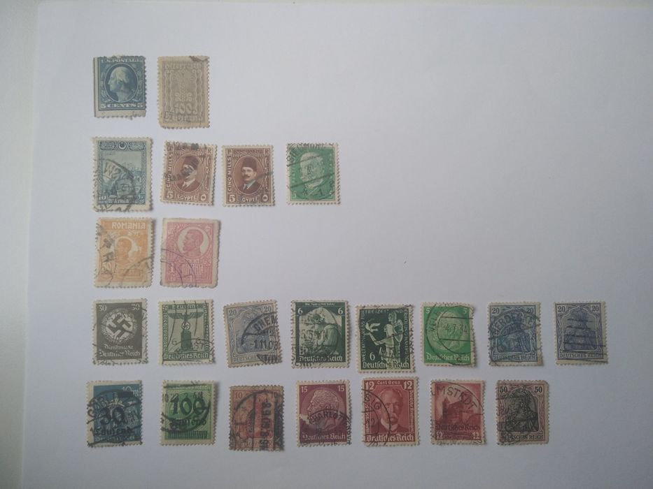 Лот стари чуждестранни марки