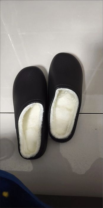 шлепки теплые для дома и на улицу