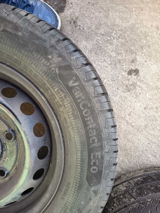 Roti jante cu anvelope Ford transit Connect 215/65 R16C