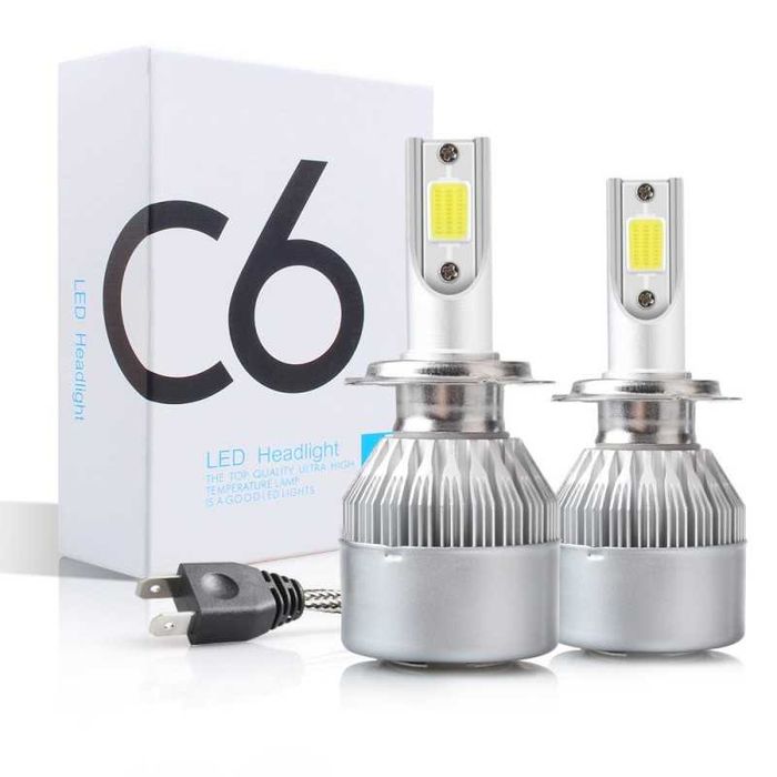 Set becuri led h1 H3 H4 H7 H9 H 11  12-24, 7200 lm transport 0