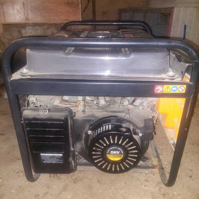 Генератор бензиновый KGE6500E 6kva