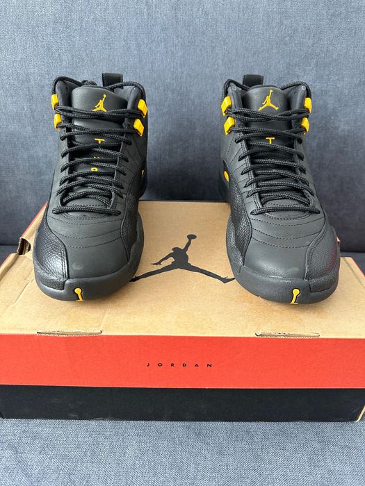 Jordan 12 Retro black taxi