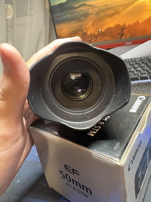 Obiectiv foto 50mm f1.8/STM montura EF