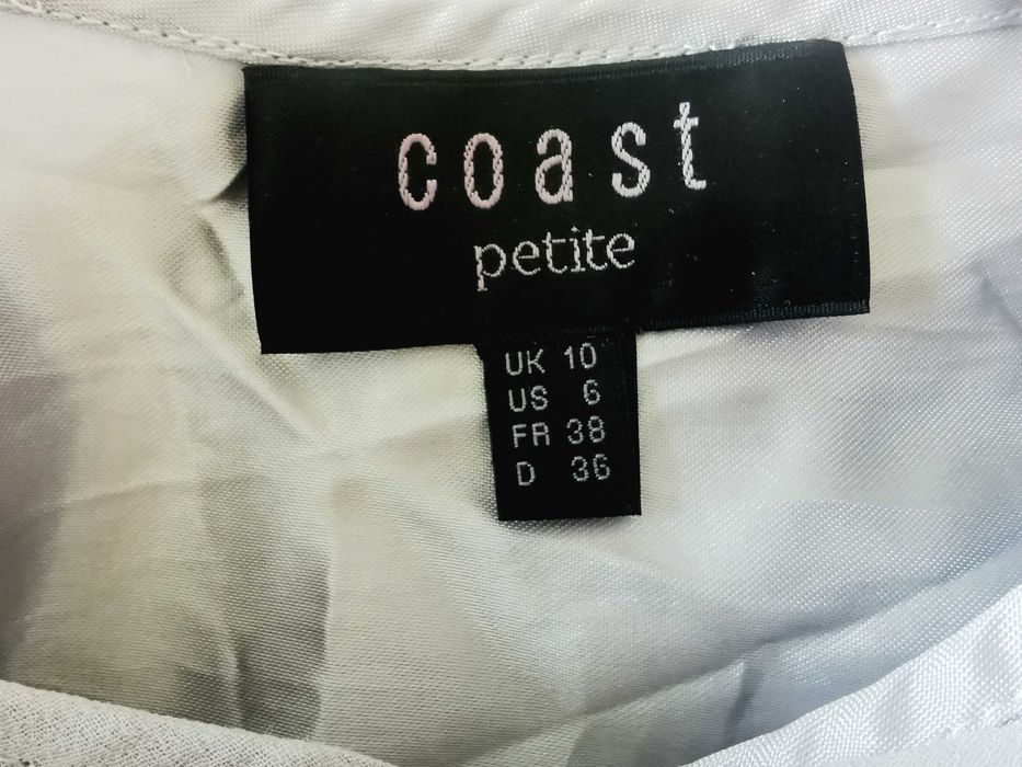 Официална светло сива рокля Coast