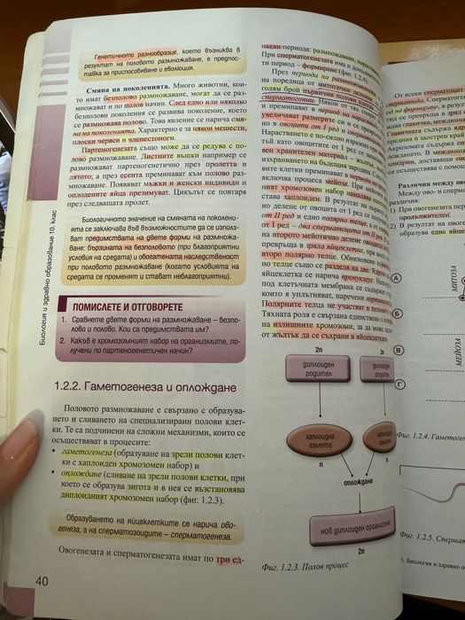 Биология за 8, 9 и 10 клас Просвета
