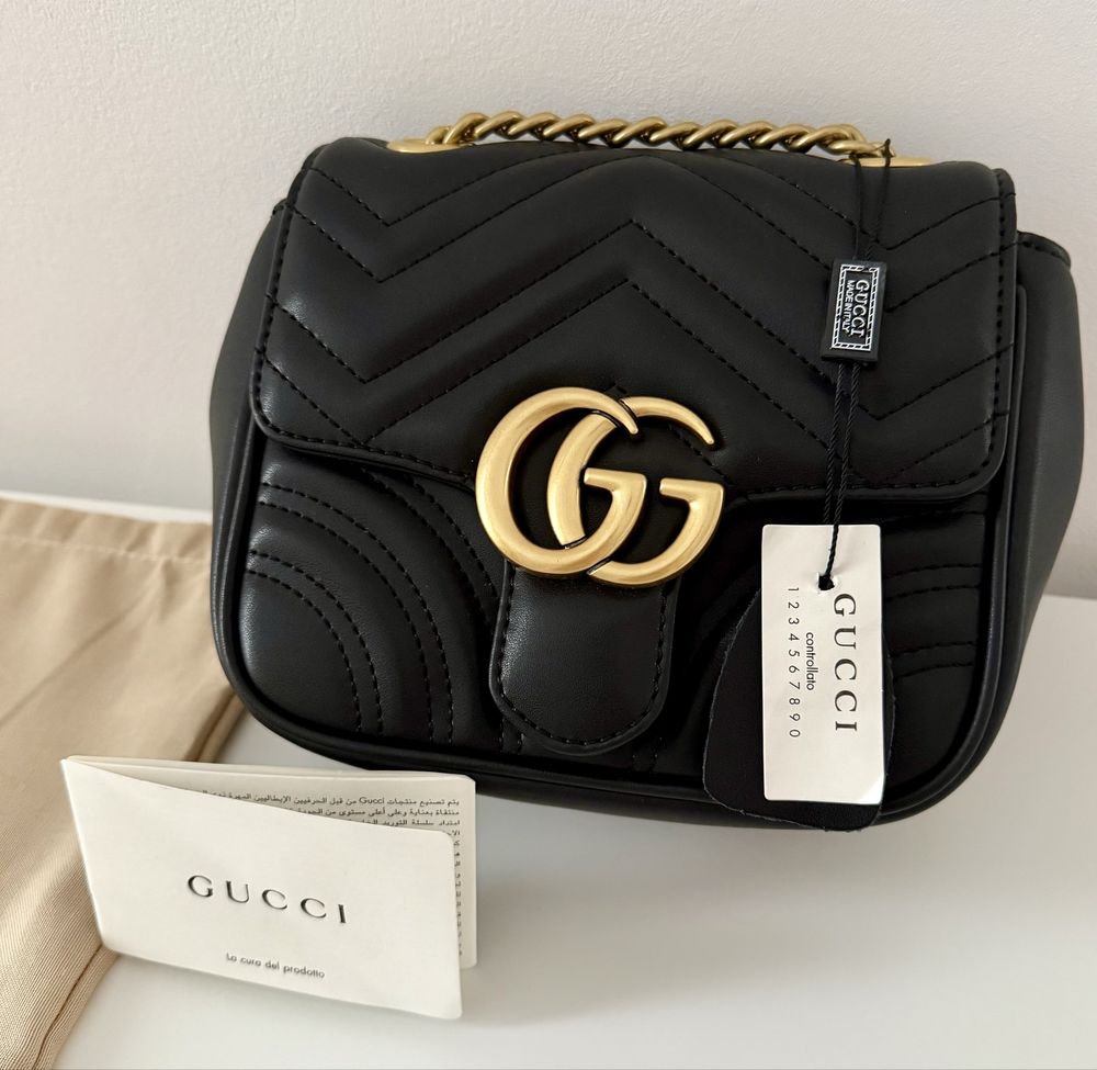Дамска чанта GUCCI - Естествена кожа