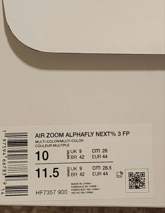 Нови Обувки Nike Alphafly 3