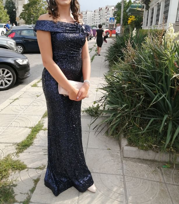 Официална рокля паети, абитуриентска