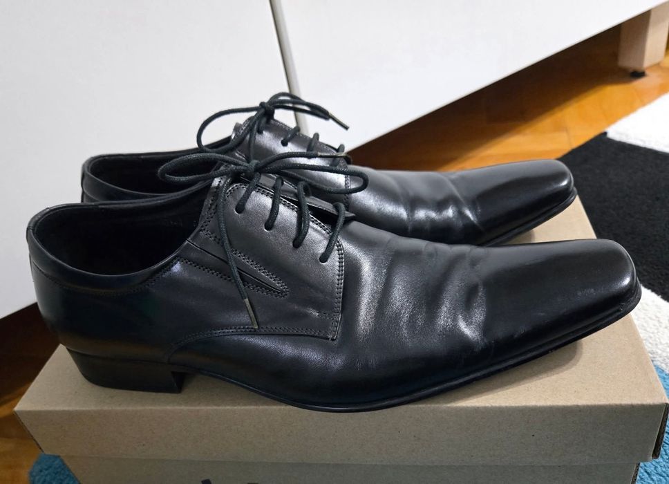 Pantofi eleganți bărbătești Creev Shoes, piele naturală - mărimea 43