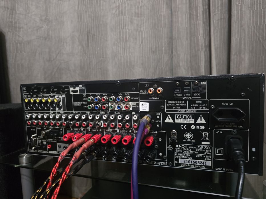 Amplificator Denon AVR-2309 –135W RMS/Canal, HDMI, Optic