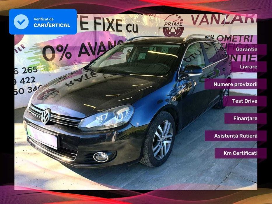 VW Golf 6 Variant TDI 4Motion Highline/tractiune 4x4/GARANTIE 12 LUNI