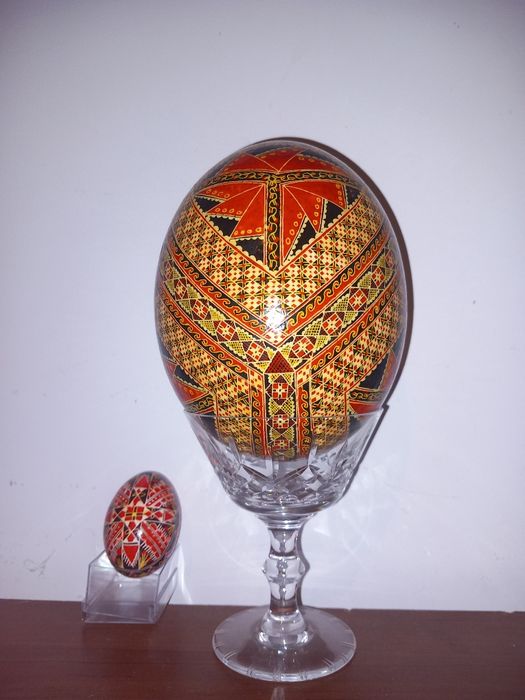 Ou de struț încondeiat