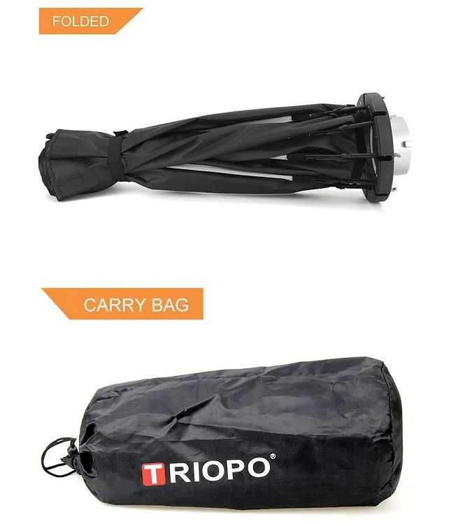 Bayonet Bowens 55см СофтБокс TRIOPO оригинальный SOFTBOX ORIGINAL