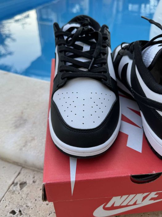 Nike Dunk Low Retro "Panda" 45 EUR Мъжки Кецове + Кутия