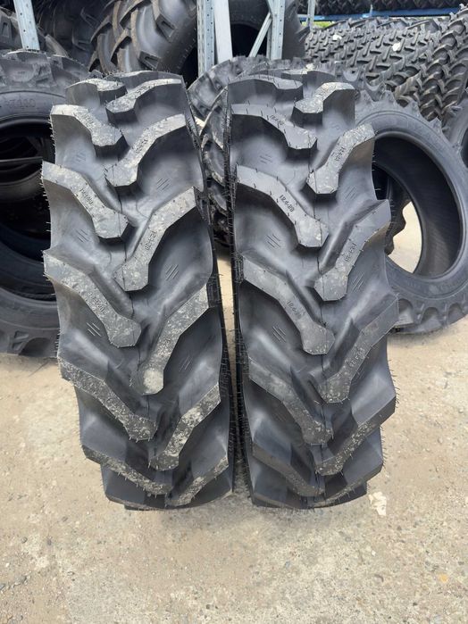 Cauciucuri Noi 12.4-28 Gri cu 12 pliuri pentru tractor spate