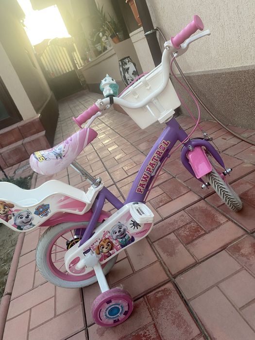 Bicicleta paw patrol fete