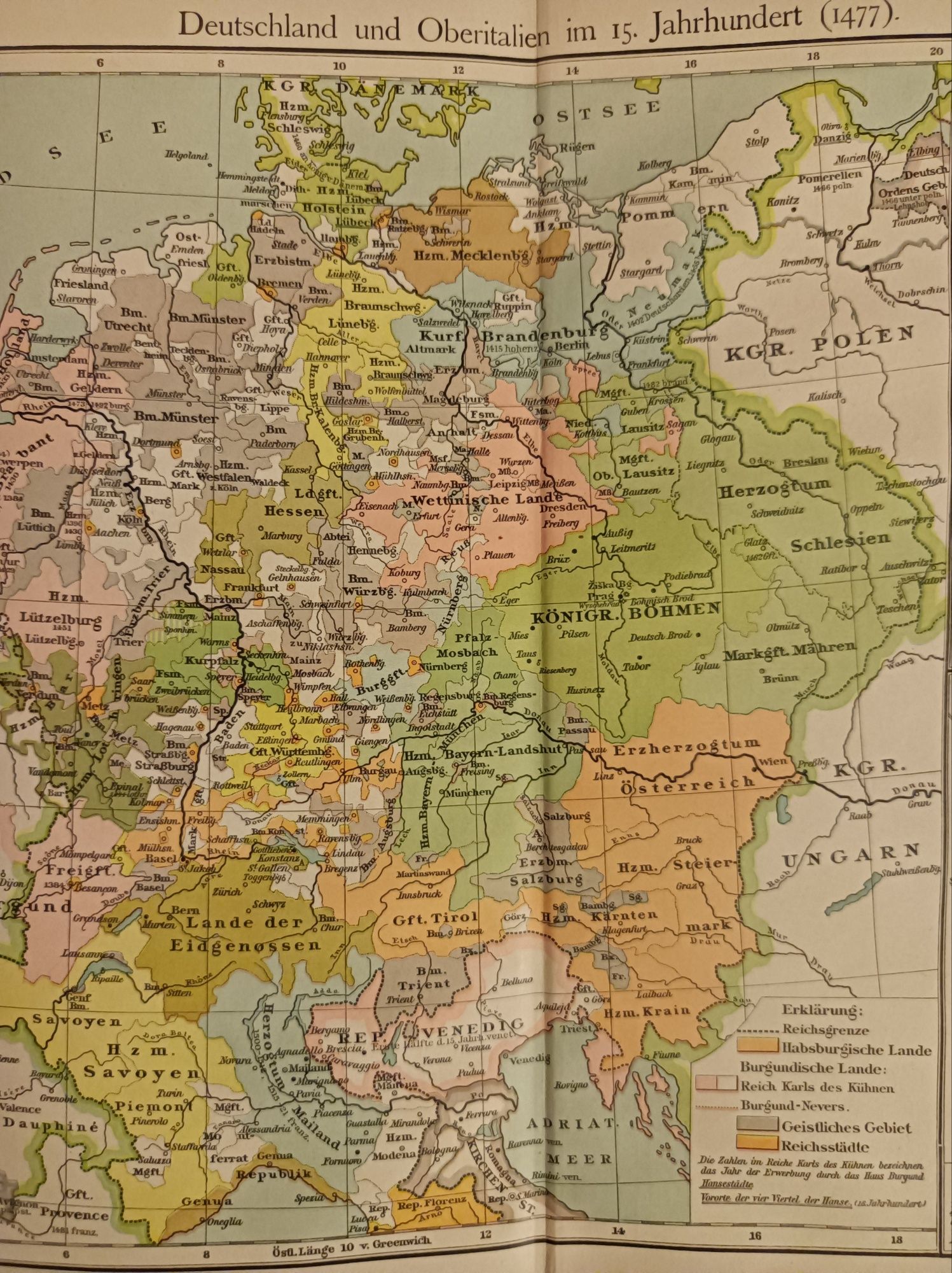 Historischer Schul Atlas 1914