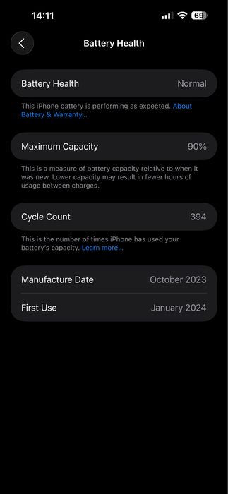 iPhone 15 Pro Max - 256 GB - impecabil