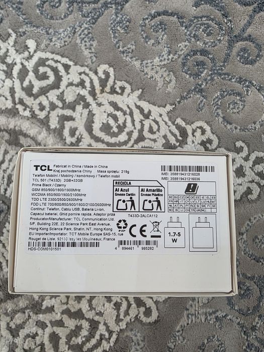 Vand telefon TCL 501