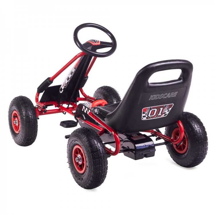 Kart cu pedale pentru varsta 3-8 ani, roti gonflabile - NOU
