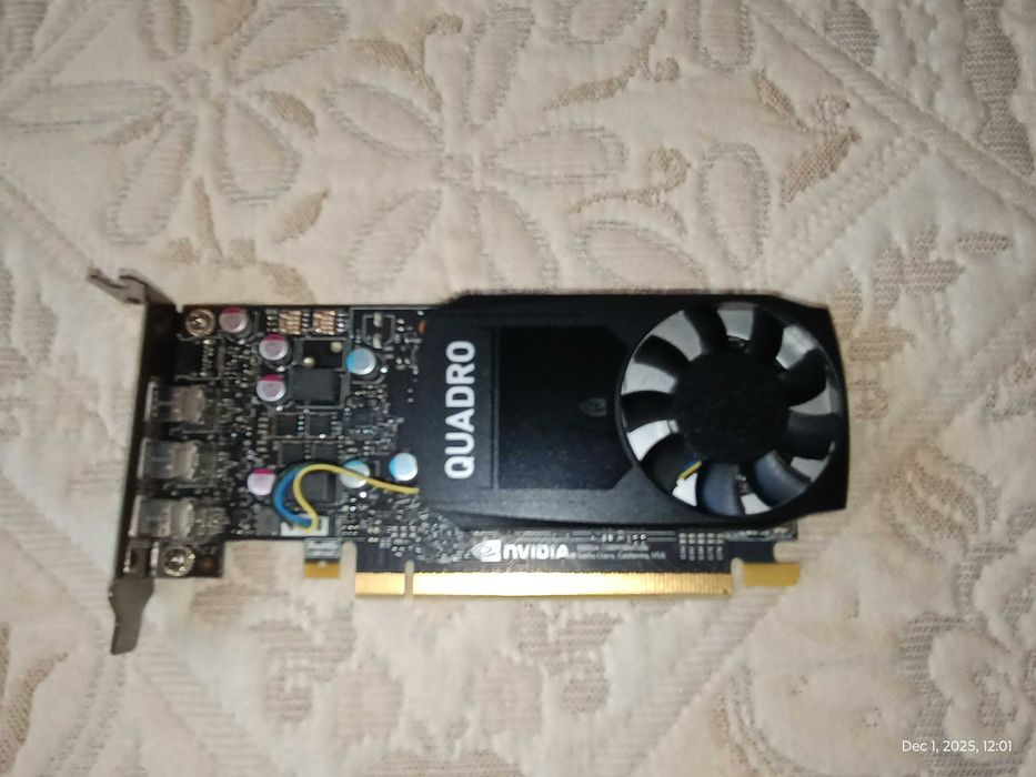 Видео карта Nvidia Quadro P400, 2GB GDDR5, low profile, 3xmini DP