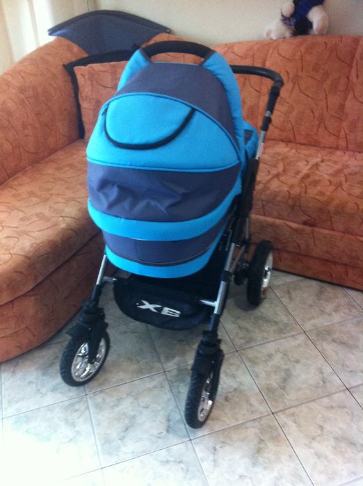 Бебешка и детска комбинирана количка Х6