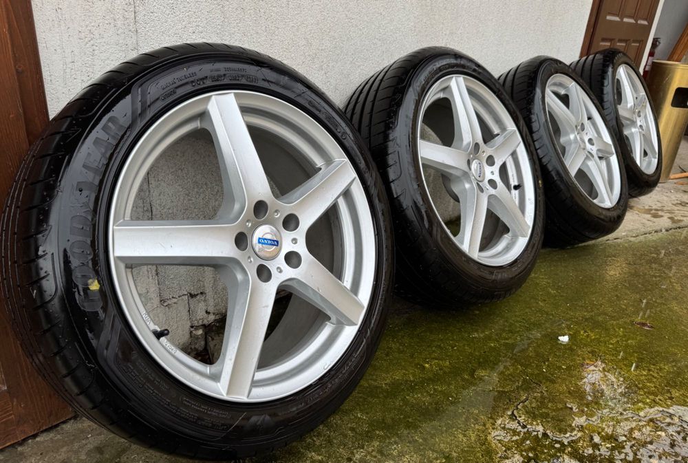 Джанти 18 ки 5х108 Гуми 7.5мм перфектни Волво и др