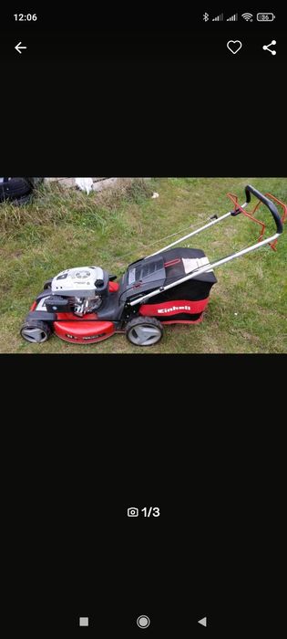 Бензиновата косачка