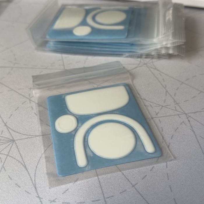 Глайды стекланные и силикон superlight 2