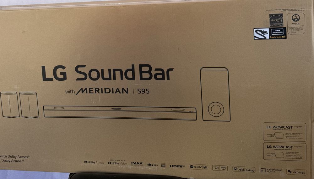 Lg SoundBar S95QR Meridian Produs Sigilat