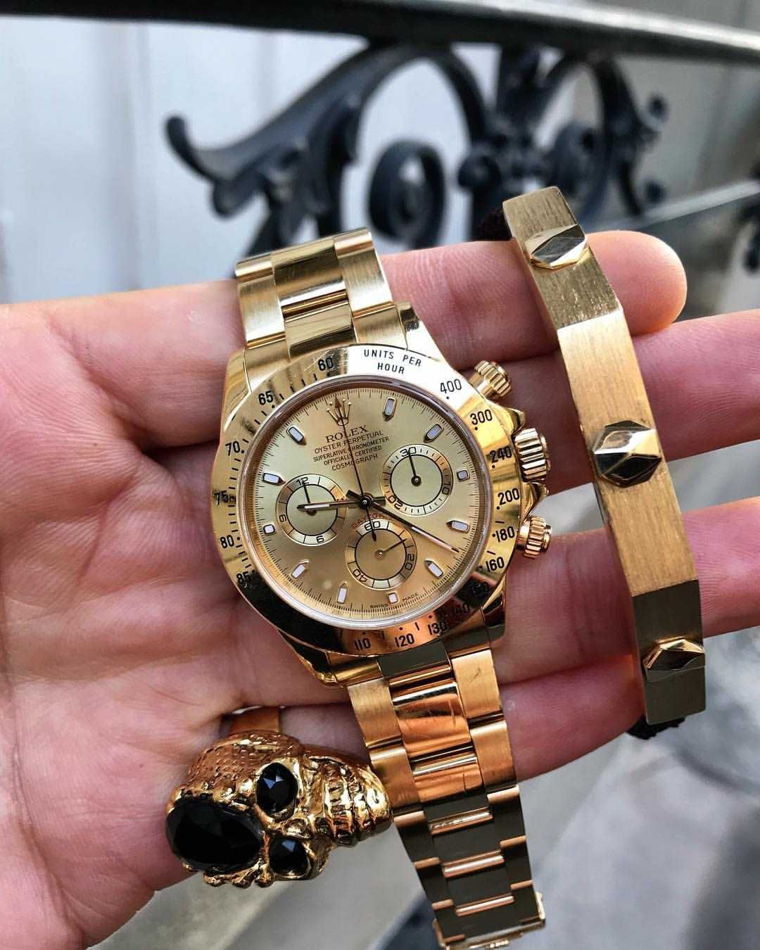 Часовници Rolex Daytona 40mm злато/злато