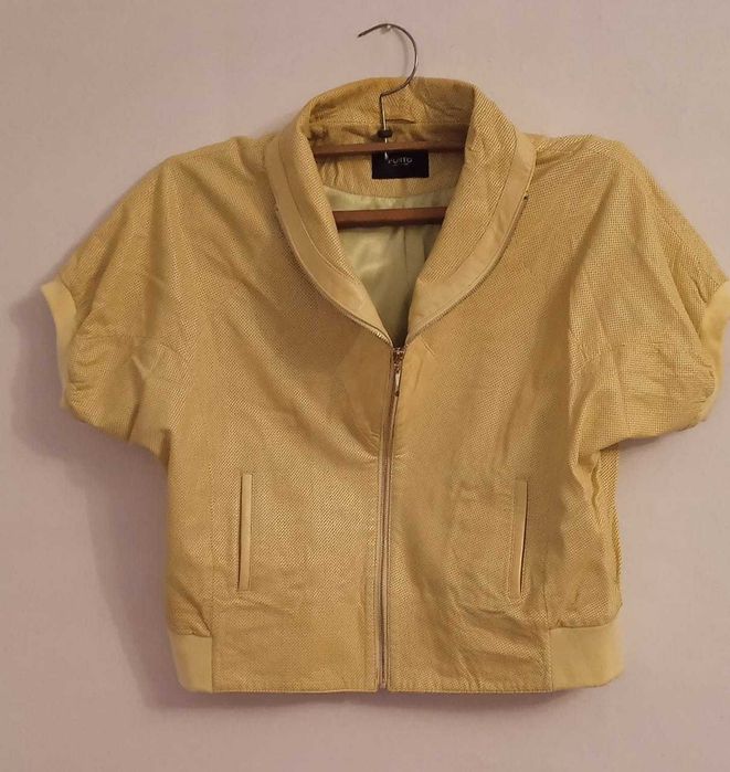 Жилет женский, натуральная кожа