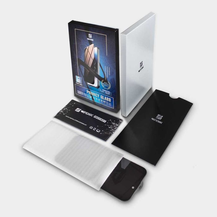 Стъклен протектор NORDIC PRIVACY за iPhone Air,iPhone 17 Pro,iPhone 17