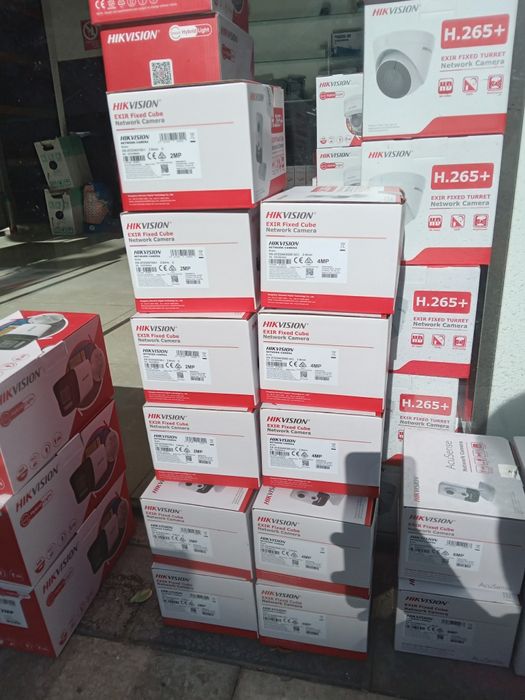 Установка и настройка камер, домофонов, микротики и тб