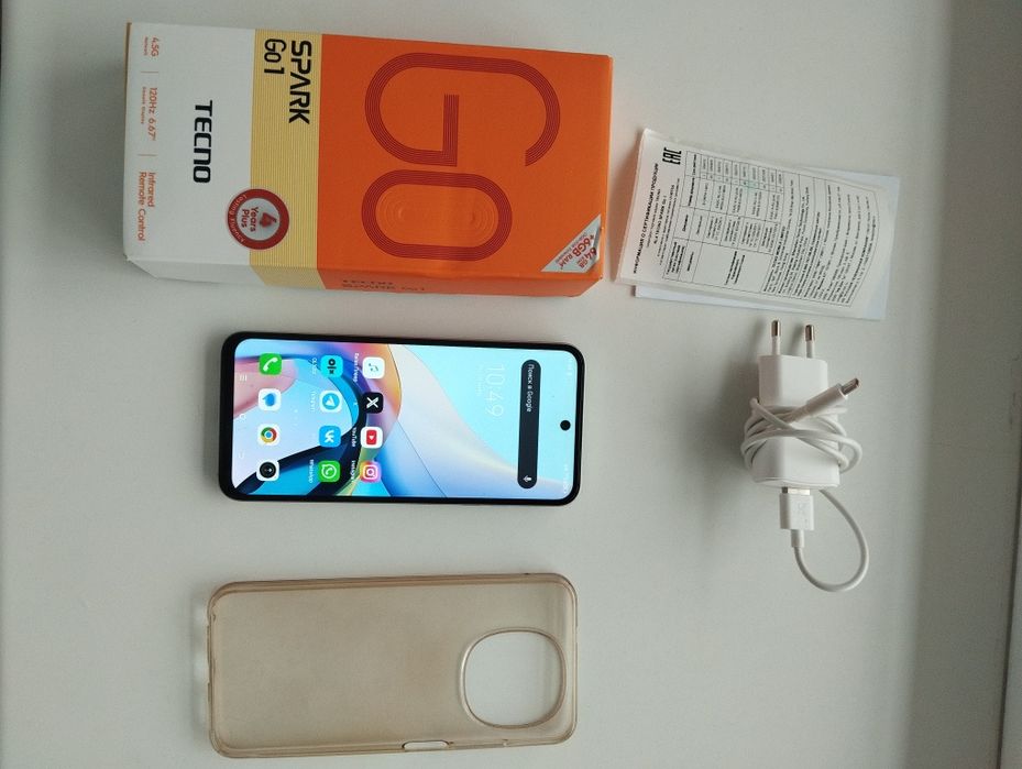 Продам смартфон Tecno spark go 1