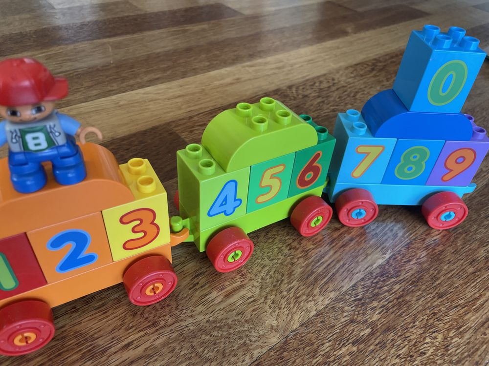 Lego duplo trenul cu numere