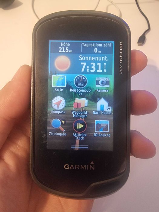 gps drumetii montane garmin oregon 650