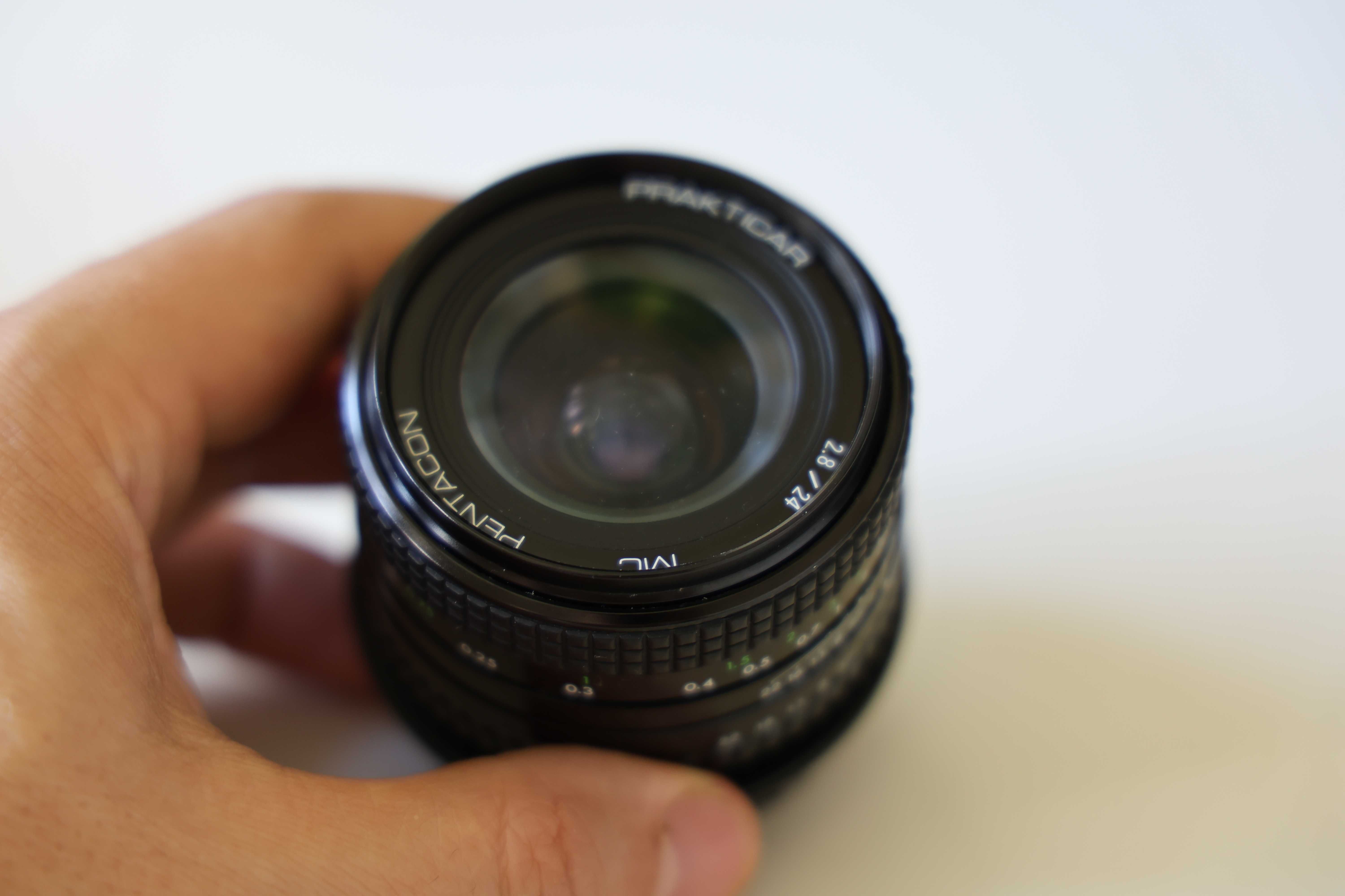 Обектив Pentacon Prakticar 24mm f/2.8 MC за Canon EF