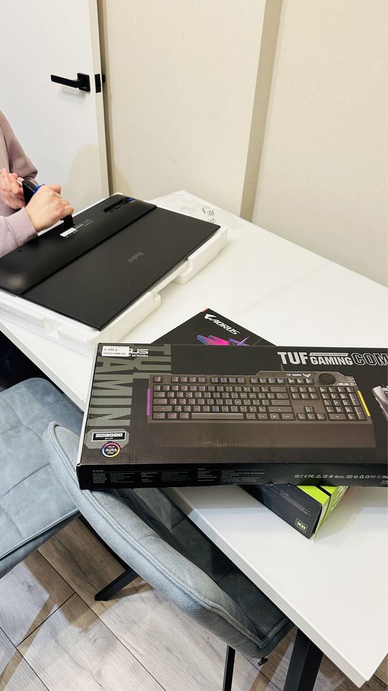 Продам tuf game клавиатура + мышка