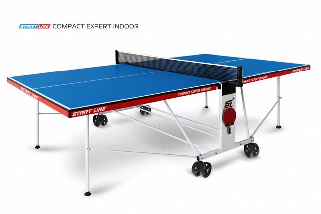 Стол теннисный Start line Compact EXPERT indoor BLUE