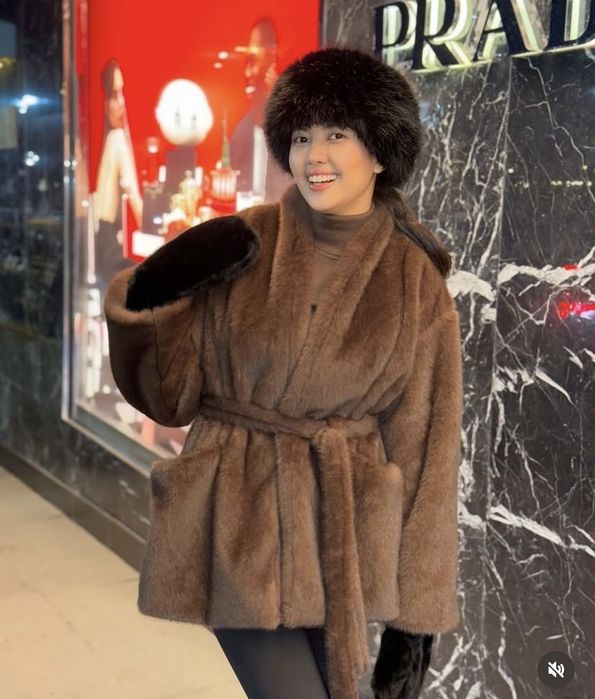 Срочно Эко шуба кимоно новая.